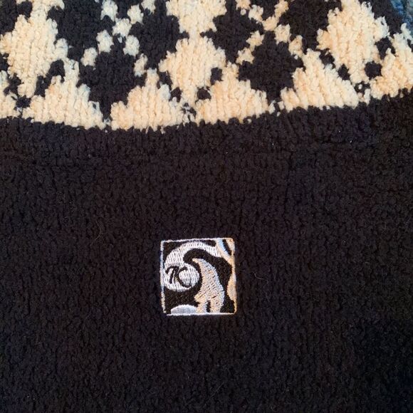 Kashwere Womens Zip Up Black Sleeveless Vest Large - Picture 10 of 13